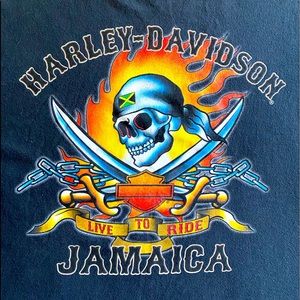 Harley-Davidson Jamaica 🇯🇲 Mens T-Shirt